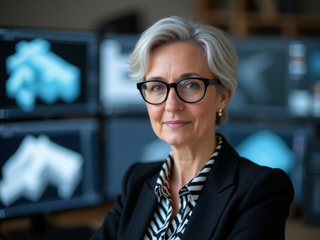 Dr. Elisa Weber, Expertin für computationale Architektur